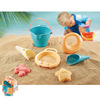 Beach sand from soft rubber play in water, tools set, Amazon, hourglass