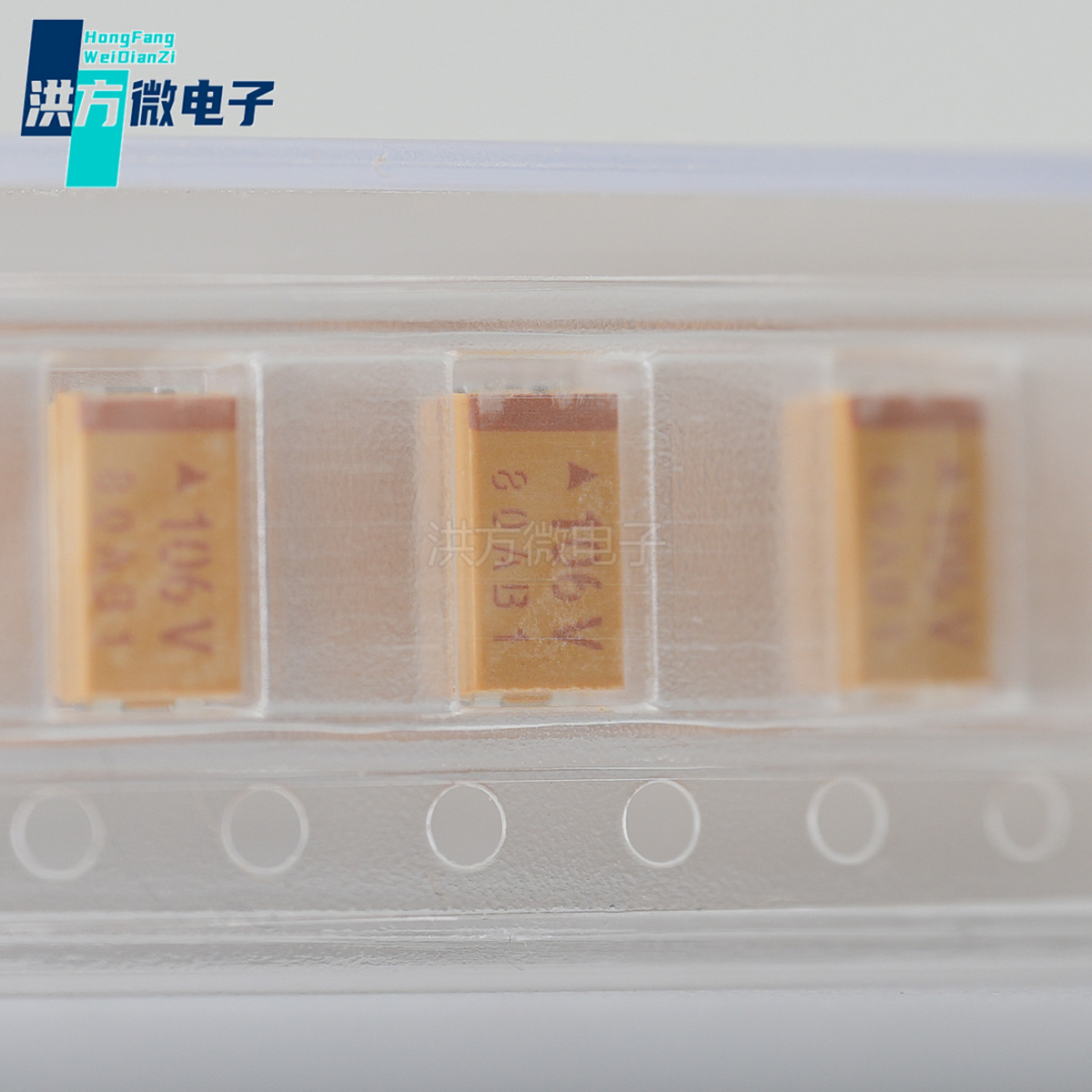 TAJC106K035RNJ 钽电容CASE-C-6032 10uF ±10% 35V 丝印代码106V