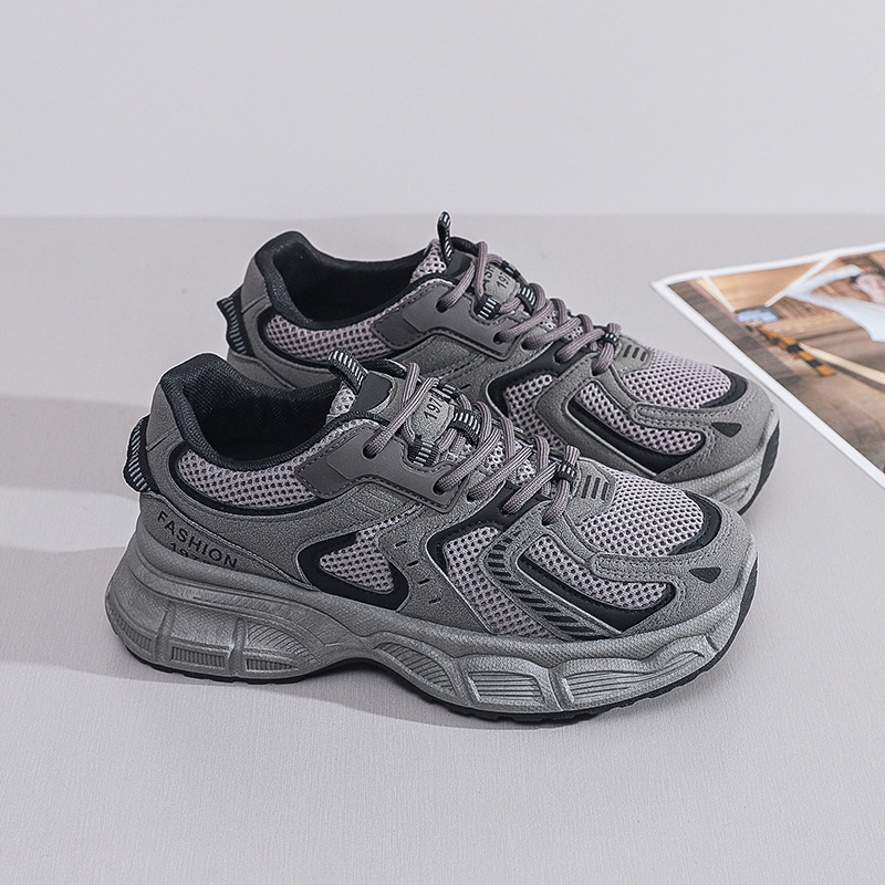Sports Dad Shoes for Women 2024 Spring and Autum New Versatile Student Korean Version Thick Sole Heightening Casual Breathable Running Shoes Sports Dad Shoes for Women 2024 Spring and Autum New Versatile Student Korean Version Thick Sole Heightening Casual Breathable Running Shoes