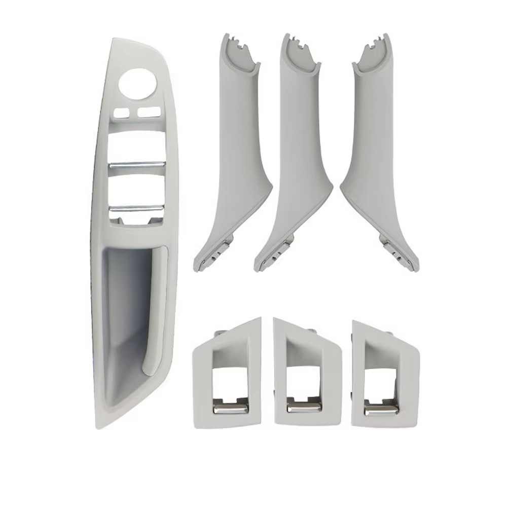 51417225873 is suitable for BMW 5 Series F10 F18 door inner handle inner armrest handle 7-piece set