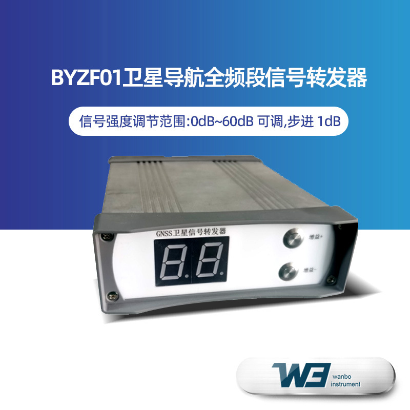 BYZF01卫星导航全频段转发器GNSS多系统的双向信号转发器0dB~60dB