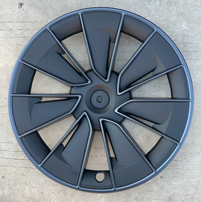 Hub cover, Tesla ModelY curved speed wheel