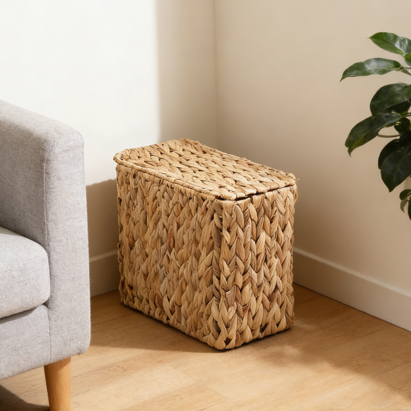 Cross-Border Woven Storage Basket, Storage Bin, Trash Basket, Storage Basket for Bedroom and Living Room, Miscellaneous Items Storage Basket Cross-Border Woven Storage Basket, Storage Bin, Trash Basket, Storage Basket for Bedroom and Living Room, Miscellaneous Items Storage Basket