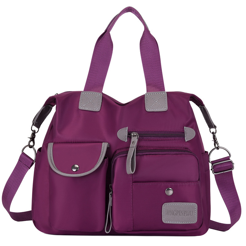 [En Existencia] Nuevo Bolso de Mano de Nailon Estilo Comercio Exterior Europeo y Americano para Mujer, Bolso de Hombro, Bolso de Viaje Grande, Venta al por Mayor, para Ir al Trabajo