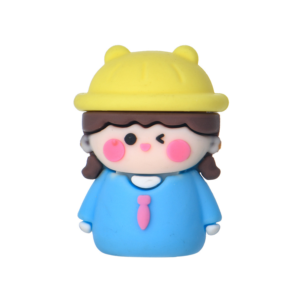 Sacapuntas de animal de dibujos animados, para estudiantes, venta al por mayor