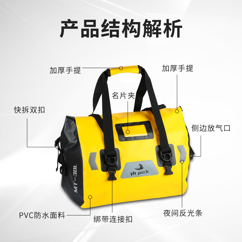 Bolsa de viaje al aire libre bolsa de la cola de la motocicleta caja lateral bolsa de expansión senderismo Sichuan Xizango motocicleta viaje montar a prueba de explosiones lluvia camello bolsa de almacenamiento