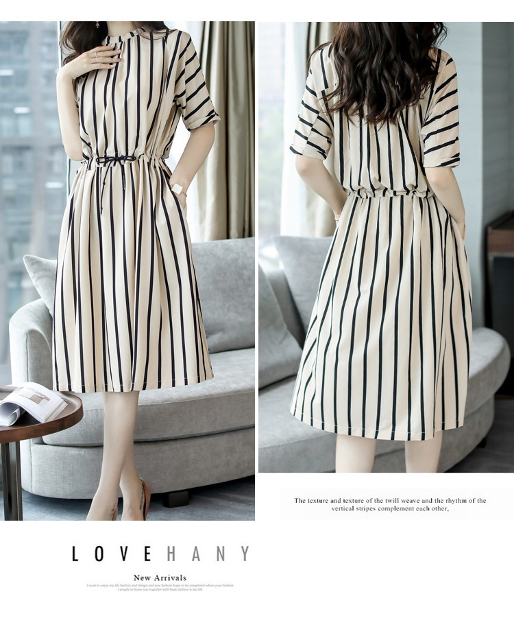 Pure Color Dress Image 4