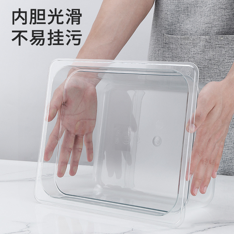 カバー付き寿司屋台トレイ、1元オプション寿司トレイ、長方形商業専用ディスプレイトレイ|undefined