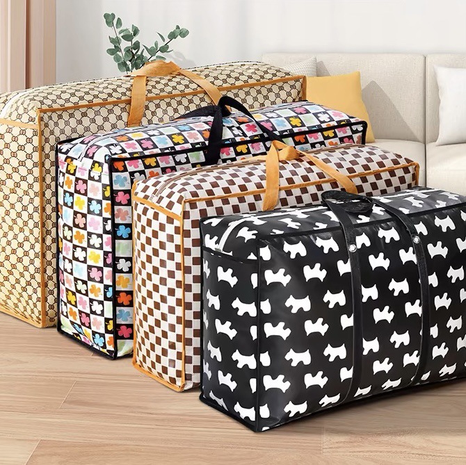 手提编织袋批发物流运输包装搬家打塑料出口袋大容量承重收纳加厚