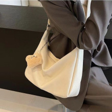 包包女士新款软皮休闲大容量通勤包高级感复古百搭单肩斜挎包包邮