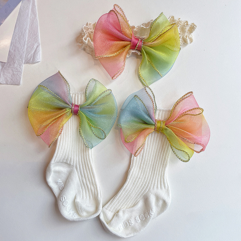 Sequins, Handmade Design Cute, Sweet Style Cute Sweet Flower Bow Knot Ribbon Lace Sequins Handmade Hair Band