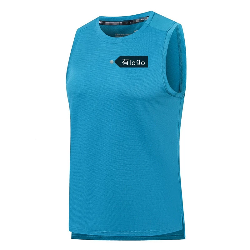 Летний марафонский быстросохнущий спортивный жилет для бега на открытом воздухе, тренировочный жилет без рукавов, мужской дышащий жилет для фитнеса, футболка