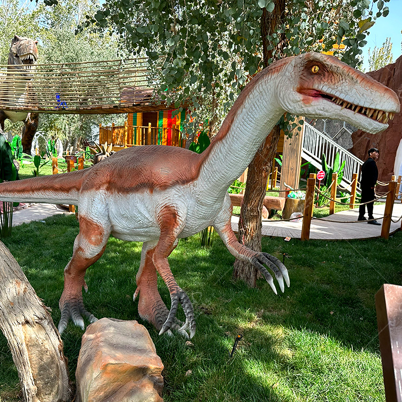 Simulación de Amemosaurus Orbitosaurus escultura de resina de fibra de vidrio parque escénico museo de ciencia popularizada dinosaurio de inducción eléctrica
