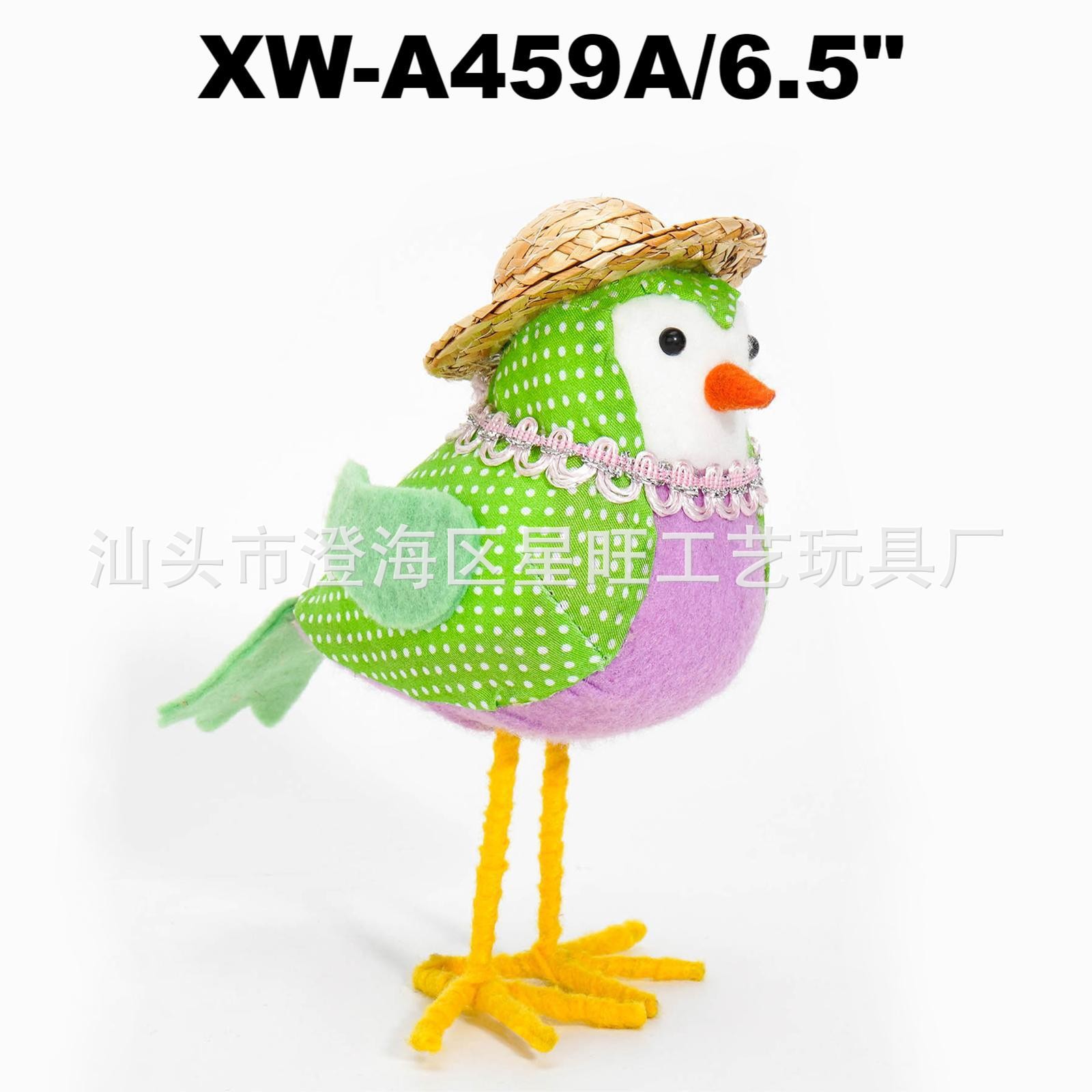 Personalizado Pascua sin rostro Adornos de pájaro viejo Colgante de ventana Conejo luminoso Conejo Muñeco de peluche Adornos