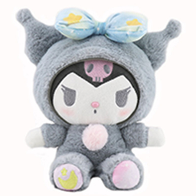 新しいかわいいクリエイティブ絞り染めクロミ人形ドリームスターパジャマメロディーぬいぐるみ|undefined