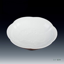 供果果盘供佛水果盘佛前用品供奉家用陶瓷菩萨佛像供盘贡盘