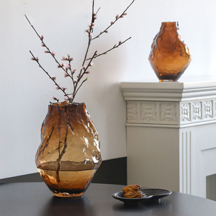 Scandinavian Modern Creative Asymmetrical Valley Vase Home Living Room Coffee Table Desktop Flower Arrangement Decorative Art Ornaments