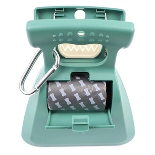 Cross-border manufacturers dog toilet pickers go out portable folding pet supplies to pick up excrement not dirty hands small garbage bags dog toilet