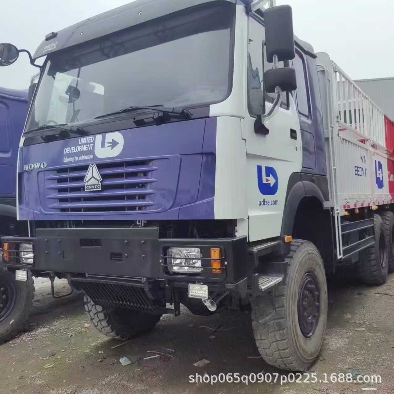 Export Africa Used Howo Dump Truck Sinotruk Howo 6 Drive Dump Truck 371 Horsepower 6×6