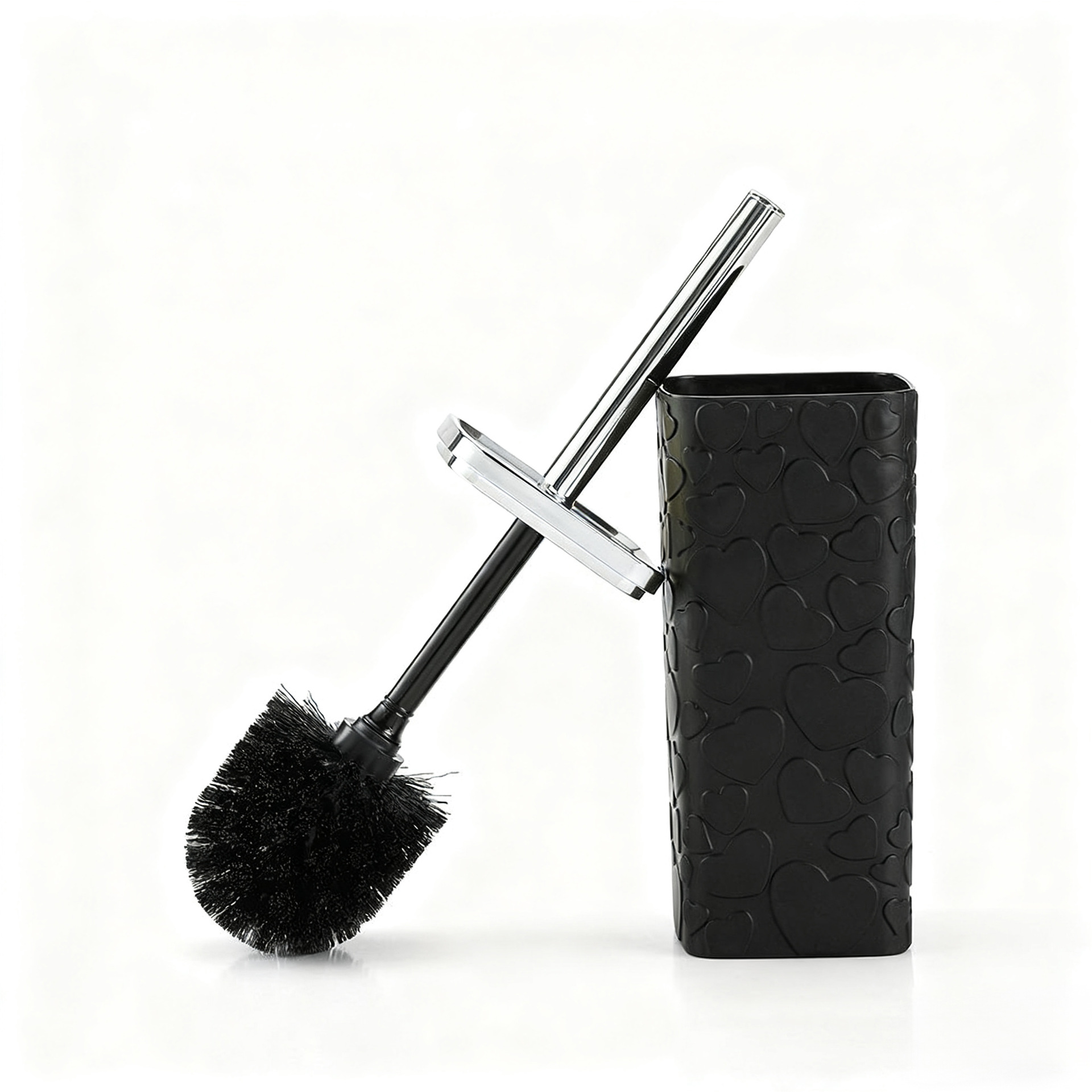 Regalos de baño cepillo de inodoro de baño limpio cepillo de inodoro de acero inoxidable cepillo de inodoro artículos de baño almacenamiento doméstico