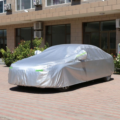 Car Cover, Full Car Cover, Sun Protection, Rain Protection, Hail Protection, Quilt Car Cover, Heat Insulation, Sunshade Outer Cover, Car Anti-Hail Cover (Car clothing) - note-the-model-year-and-receive-a-storage-bag-random-delivery-without-remarks-ordinary-style-of-car-clothing-without-cotton-dustproof-style
