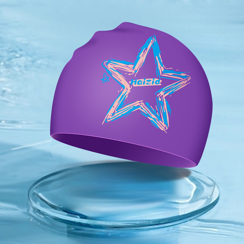 Sombrero de natación de silicona para adultos unisex aumenta la protección solar no estrangula la cabeza profesional de entrenamiento impermeable sombrero de natación fábrica al por mayor