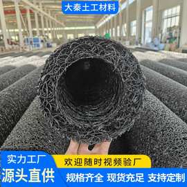 厂家现货圆形矩形内支撑30-400mm乱丝渗水管 塑料盲沟透水盲管