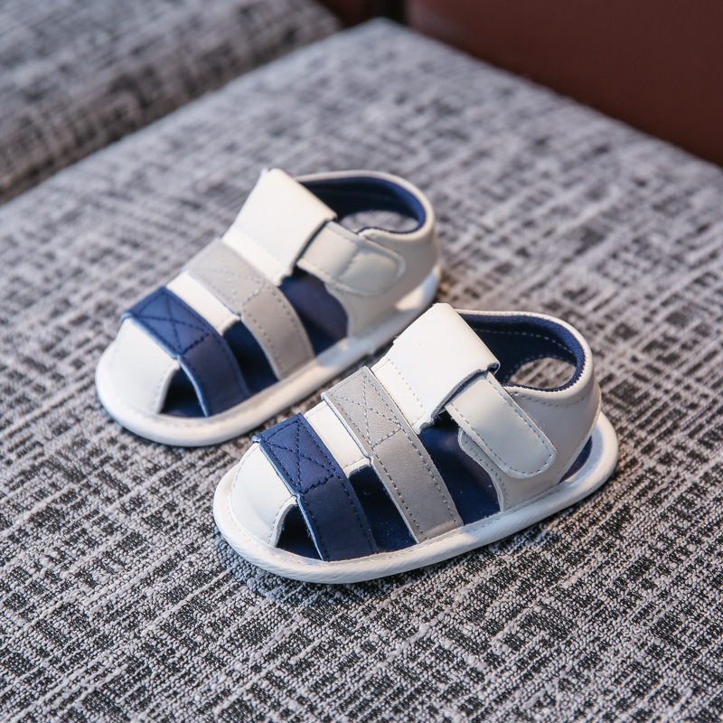 Kinder Sport Streifen Runder Zeh Sandalen display picture 1