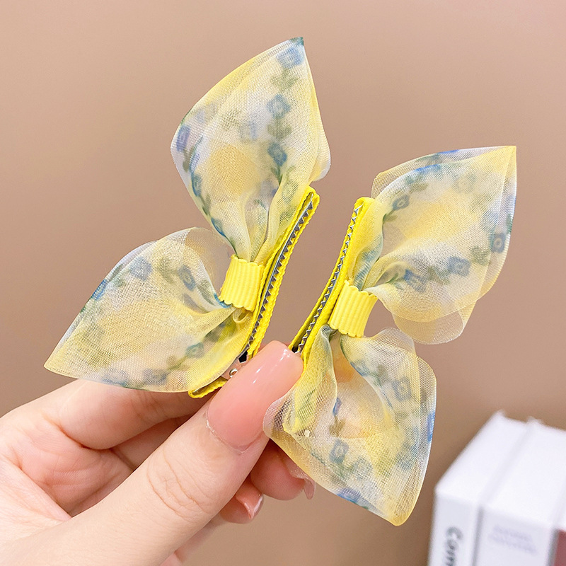 Lindo Super Hada arco pequeña horquilla niños niña bebé accesorios para el cabello tocado horquilla clip Corea del Sur hembra