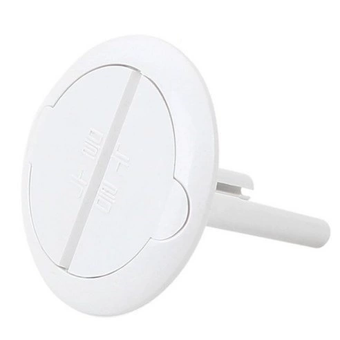 Южная Корея противоударная электрическая розетка защитная крышка пылезащитная крышка 2 отверстия 2-фазная круглая европейская стандартная защитная крышка питания для детей