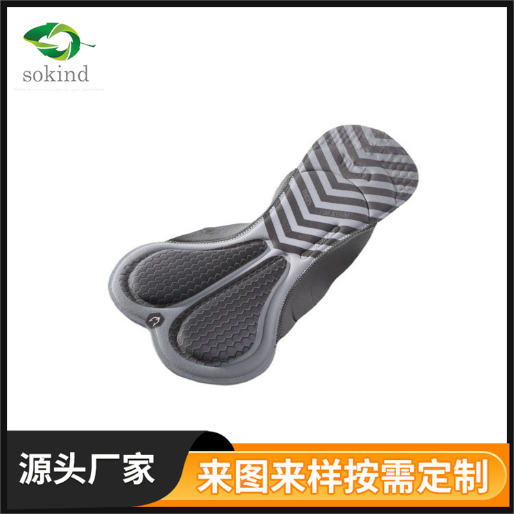 temu骑行内裤双箭头坐垫男女山地公路自行车单车服坐垫裆垫加工