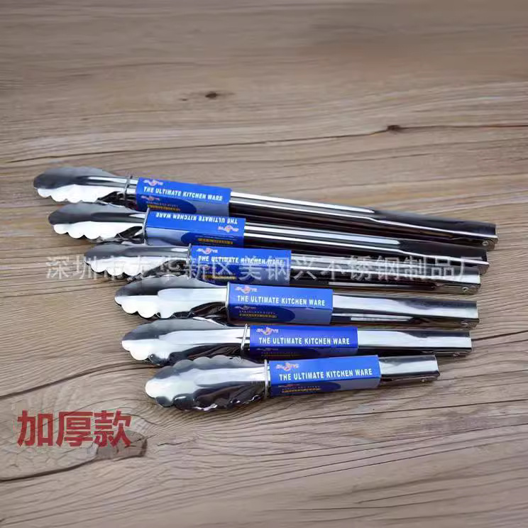 Clip de comida de acero inoxidable al por mayor de fábrica clip multifuncional clip de barbacoa clip de acero inoxidable clip de comida