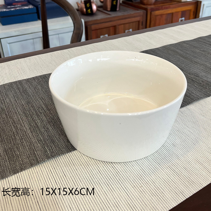 笔洗缸茶洗大号特大水盂水洗茶碗陶瓷功夫茶具配件茶道零配家用|undefined