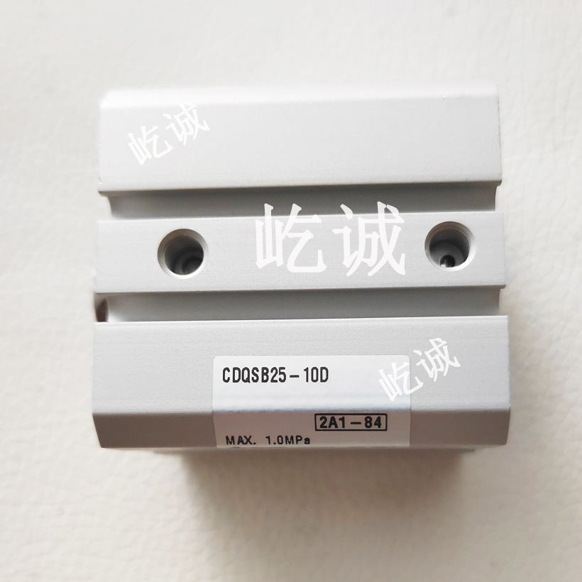 日本SMC全新原装CDQSB25-10D薄型气缸小型标准型单杆双作用行程10