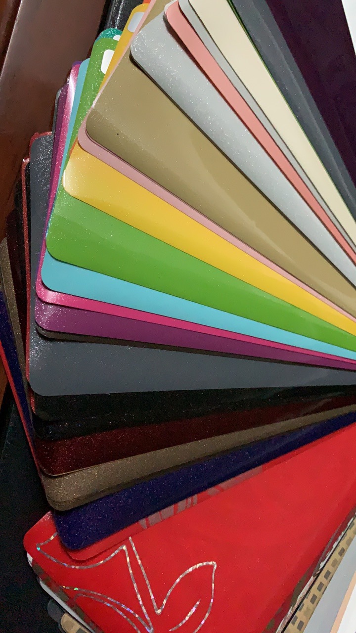 高光闪银亚克力PET平贴包覆膜