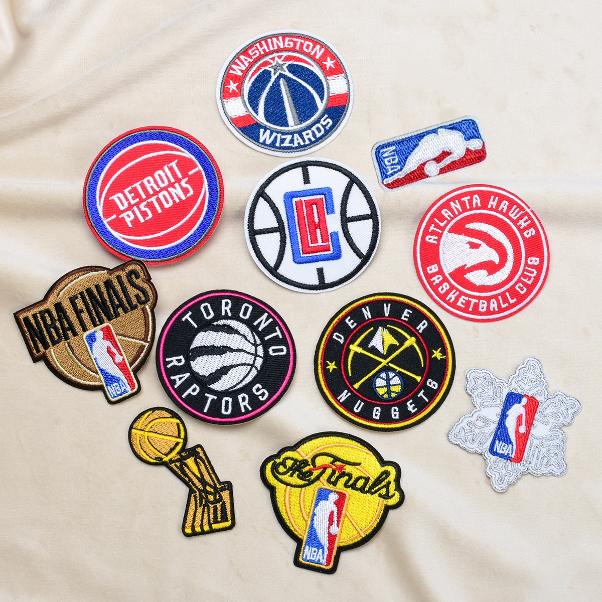 乐思潮牌刺绣布贴服装辅料补丁贴亚马逊热卖羽绒服贴卫衣T恤贴