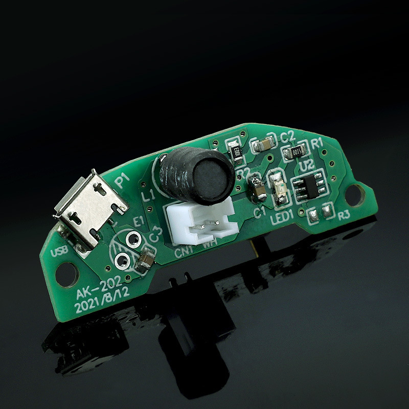 ミニ加湿器駆動回路基板半円形回路基板 PCBA 霧化モジュール大噴霧量 USB5V プラグイン|undefined
