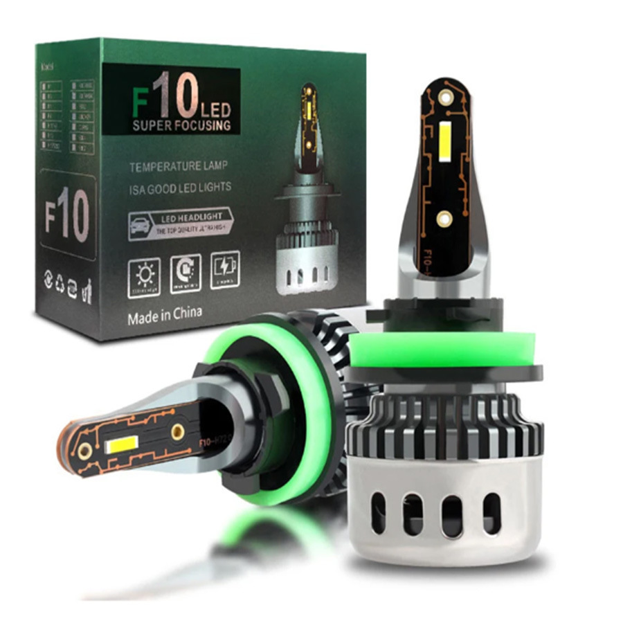 Tcyato Cross-Border Exclusive Supply, Single Unit Price F10 Led Car Light, Automotive Led Headlight, Front Lighting Lamp, Car Light H4