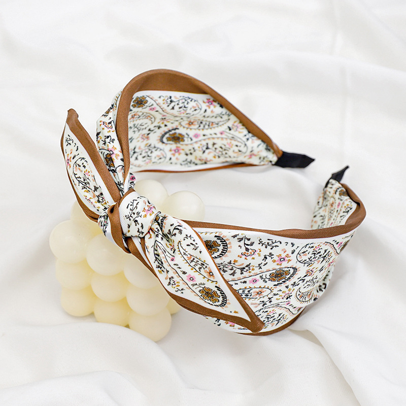 100g Weight Hair Band Hair Accessories Type 1 Piece Quantity Daily Occasion Bow Knot Pattern Women'S Gender Fashion Style Fashion Bow Knot Cloth Hair Band 1 Piece 10