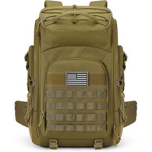 Cross-Border Outdoor Mountaineering Bag Tactical Backpack Multi-Functional Large-Capacity Camping Backpack Travel Sports Bag