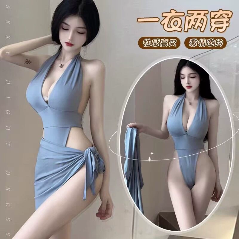 Spice Girls Секс-белье Сексуальный комбинезон с вырезом Маленькая грудь показывает большое искушение Юбка без взлета Секретарь Униформа костюм