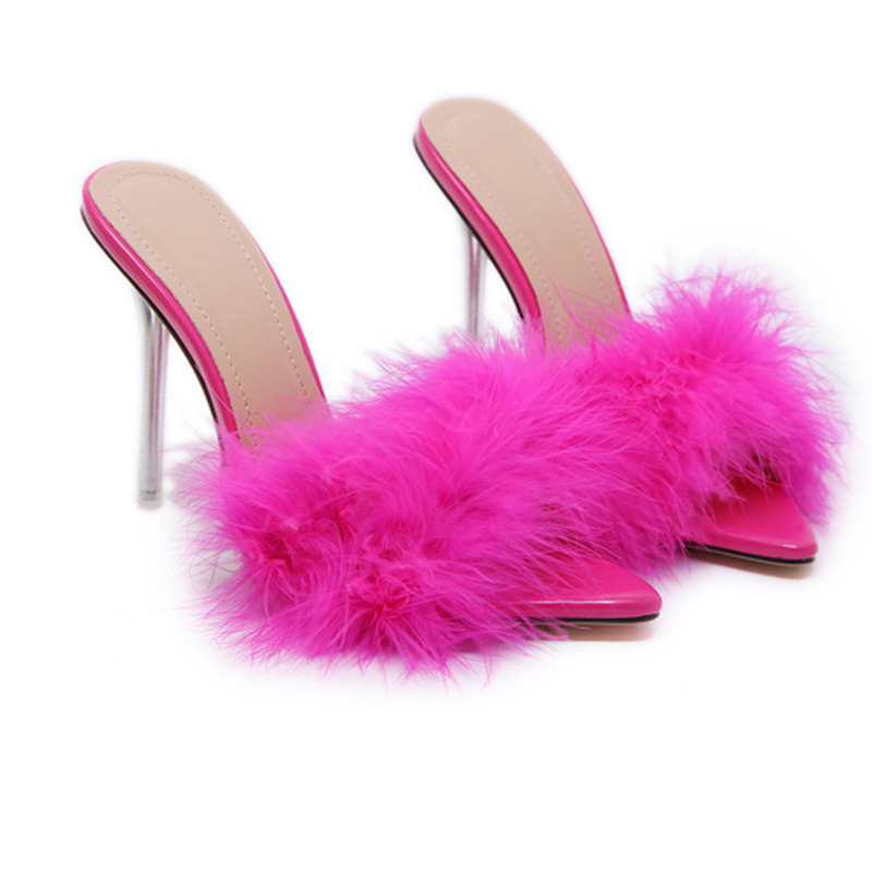 Ladies Shoes, Summer Slippers, Wholesale In Stock, Fashionable, European And American Style, Sexy, Plus-size Women's_vogvips.com