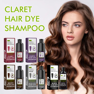 Hoegoa Hair Shampoo Herbal Essence Moisturizing Soft Hair Care Gentle Easy Coloring Hair Shampoo