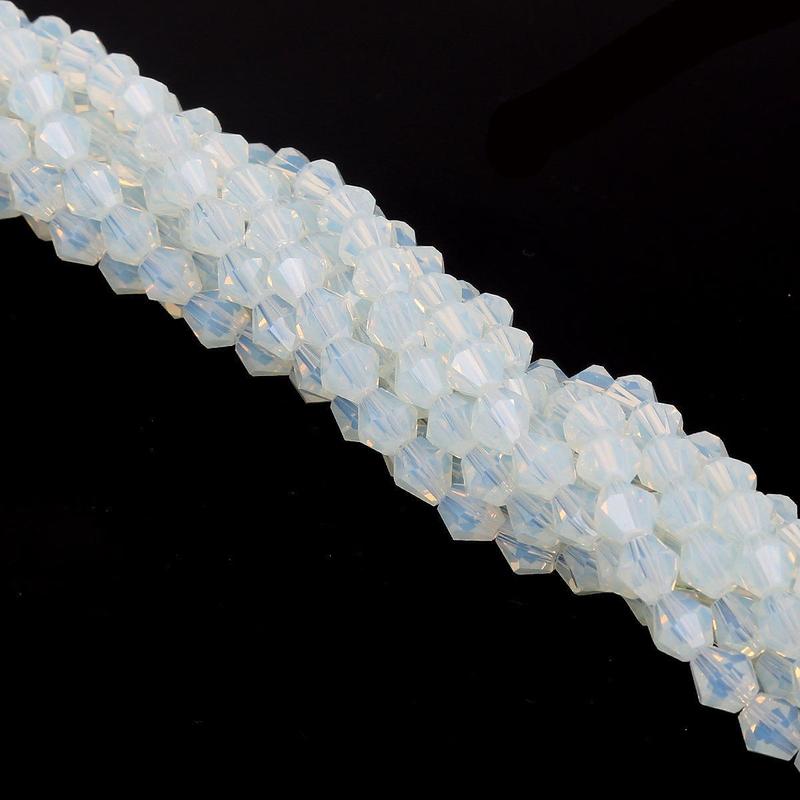 6mmガラス水晶ひし形ビーズ手作りdiyビーズヘアピン自作耳飾品部品メーカー卸売り|undefined