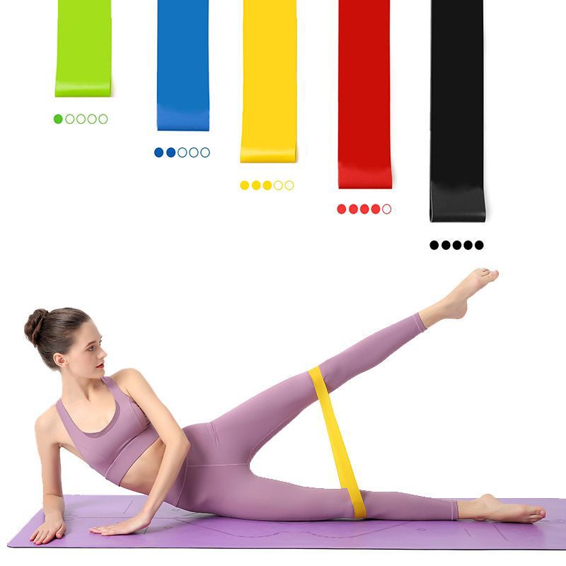Elastic Loop Yoga Resistance Band Resistance Belt Elastic Band Hip Training Belt Fitness Equipment Resistance Loop Hip Belt