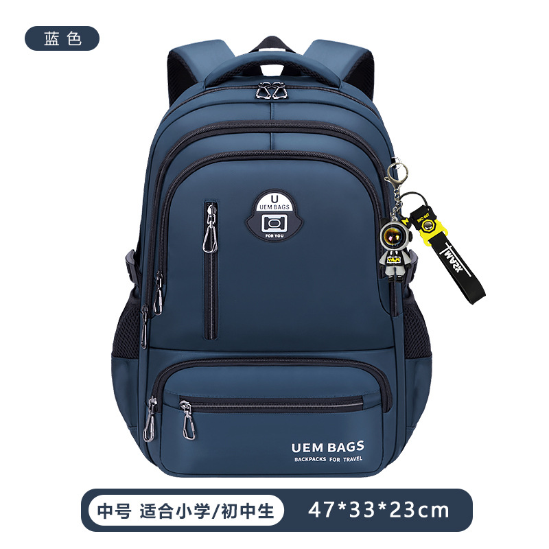 2026 nueva mochila de estudiantes de secundaria para niños de secundaria secundaria para niños de alta capacidad mochila para niños de peso ligero para hombres