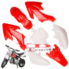 Crf50はホンダの小飛鷹オートバイのプラスチック部品とxr50オフロードオートバイのプラスチックカバーの外観部品を適用します。