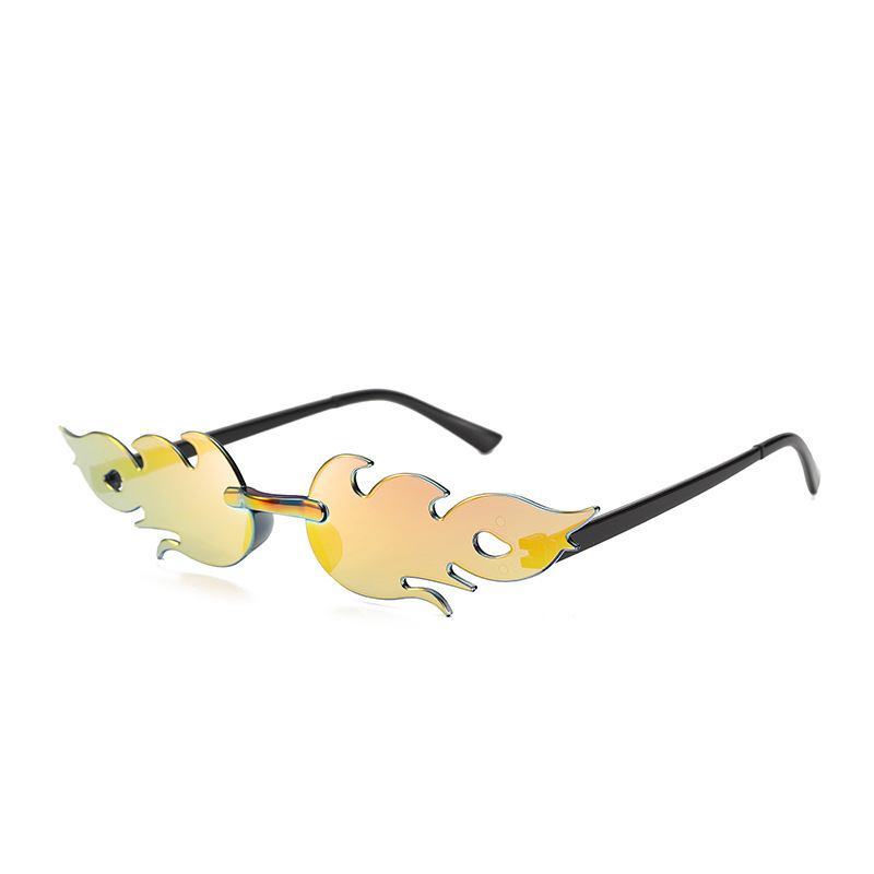 Gafas de sol llama color caramelo para baile y espectáculos