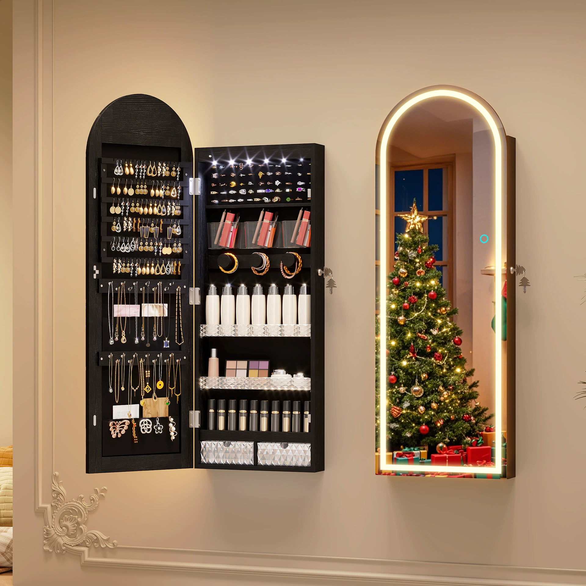 Display Rack Wall-mounted Jewelry from Yomiego