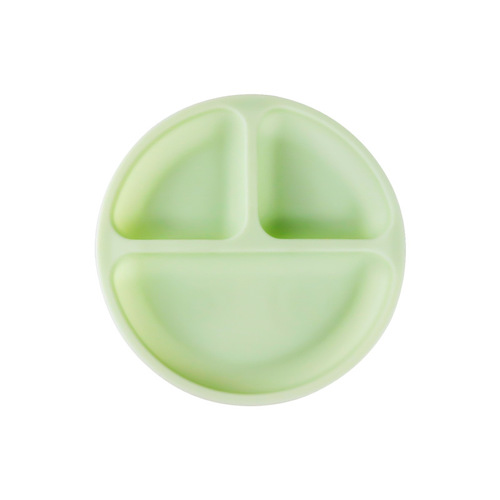 Amazon Baby Silicone Compartment Dinner Plate Baby Food Bowl All-in-one Anti-fall Suction Cup Bowl Children's Feeding Tableware